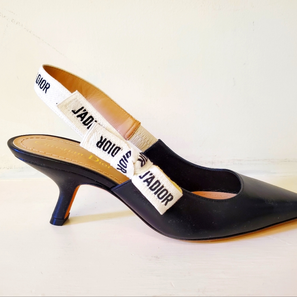Dior j'adior Slingback Heel, Suze 36 1/2, Black
